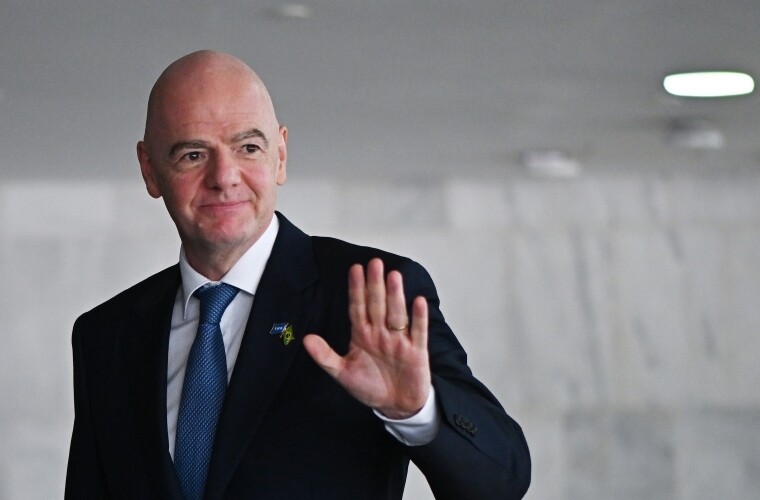 FIFA President calls for peace through football