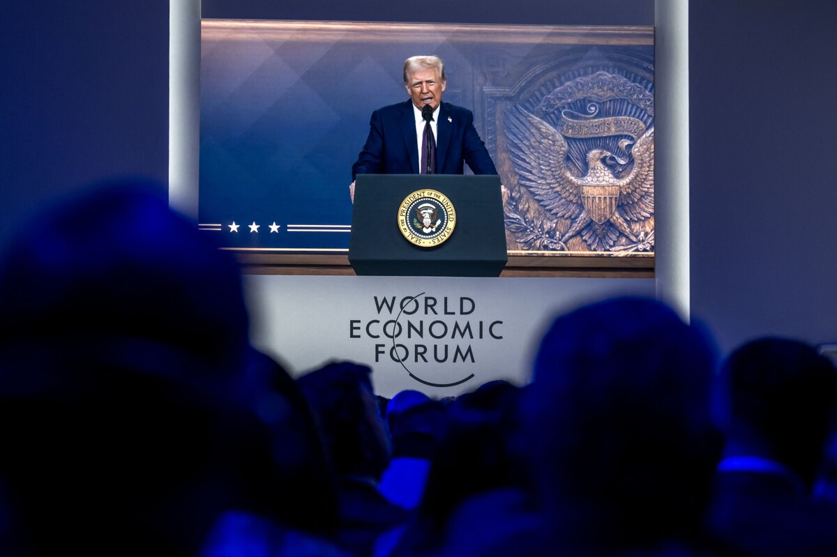 Trump Addresses World Economic Forum in Davos
