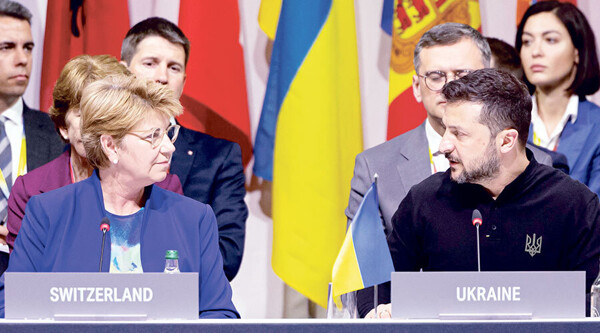 Конференция по миру в Украине начинается в Швейцарии