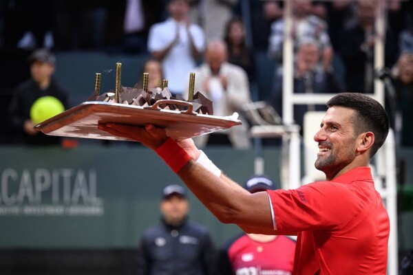Новак Джокович отмечает день рождения победой на турнире ATP в Женеве